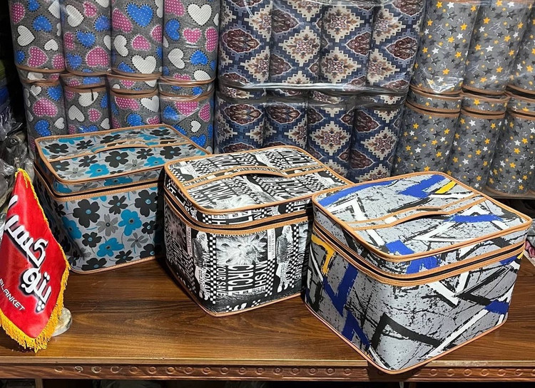 باکس لباس سه تیکه تترون ۲ تایی
