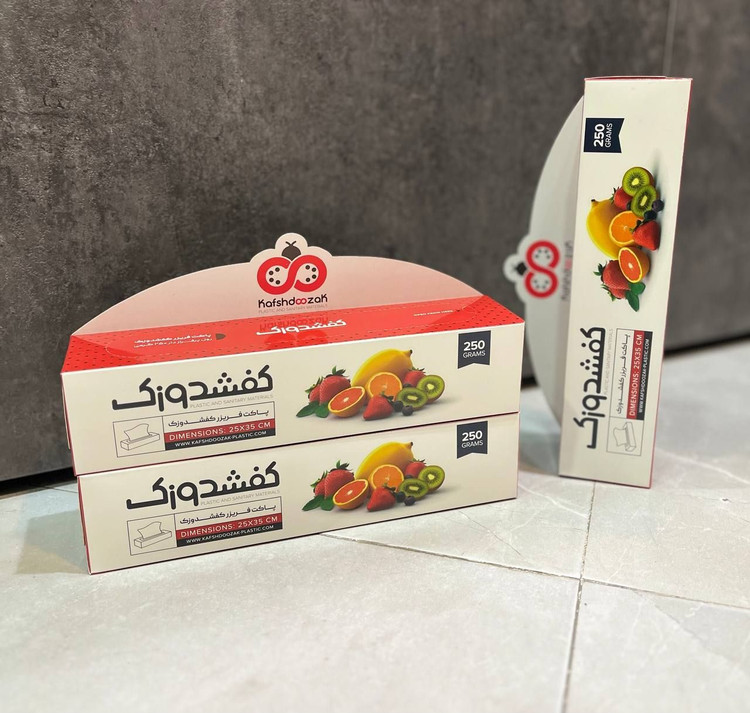 فریزر رولی ۲۵۰ گرم آسان مصرف کفشدوزک ۲۴ تایی